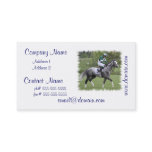 Dappled Grey Race Horse Business Cards