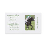 Galloping Race Horse Business Cards